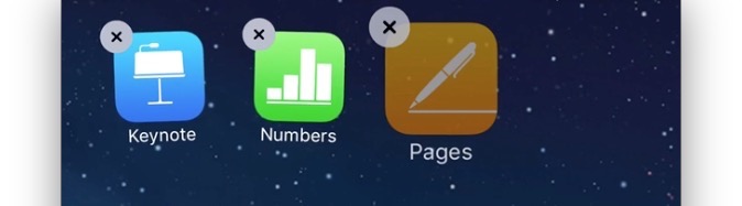 creare cartelle su iPhone